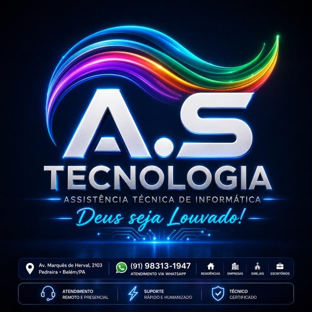 A.S Tecnologia — Assistência Técnica de Informática em Belém/PA